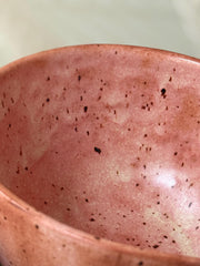 Handmade Pink Matcha Set – Ceramic Chawan Bowl & Whisk Holder | Japanese Tea Ceremony Pottery