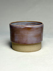 Handmade Lavender Stoneware Espresso Cup: Minimalist Ceramic Pottery