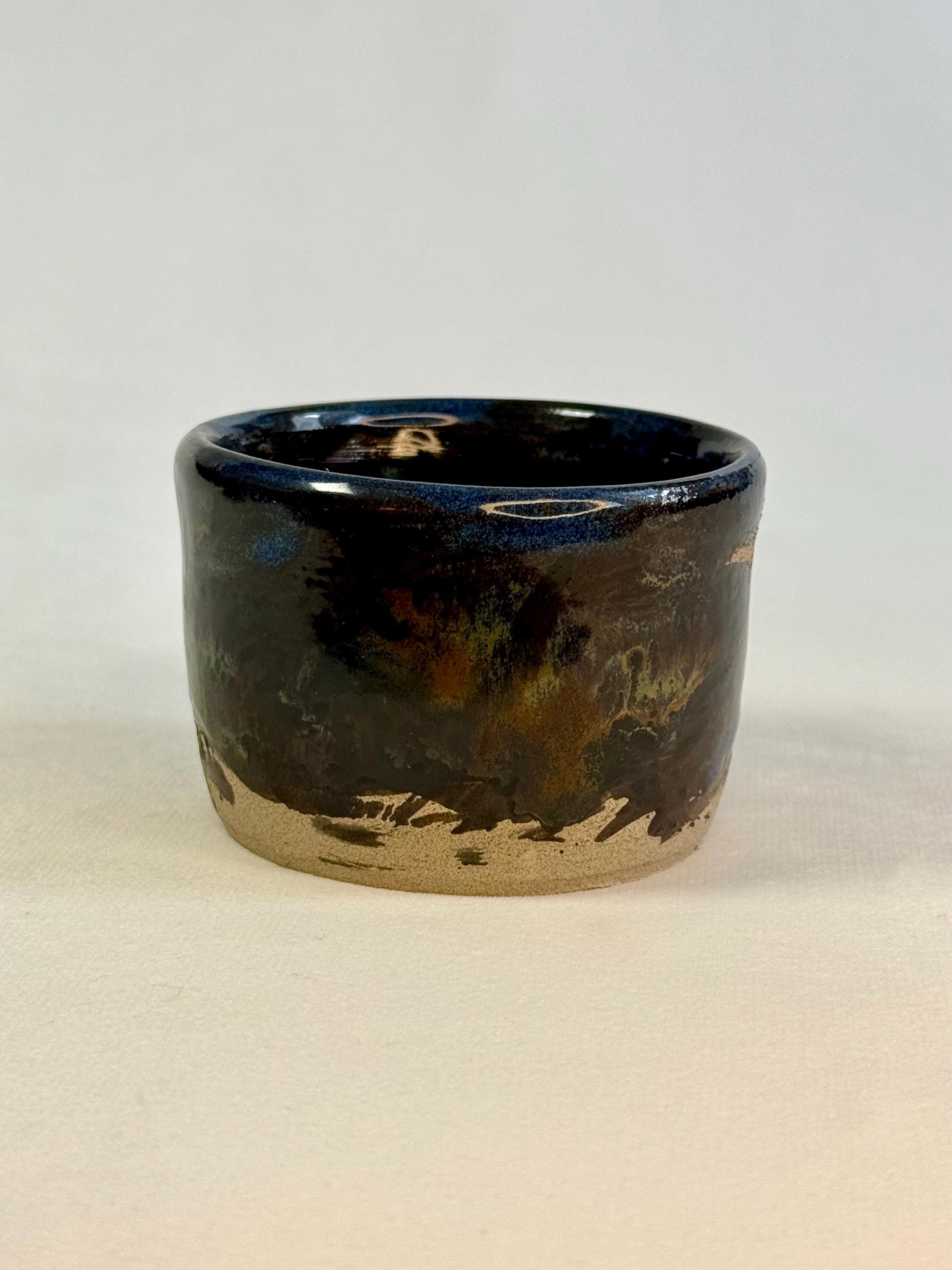 Midnight Blue Handmade Stoneware Cup