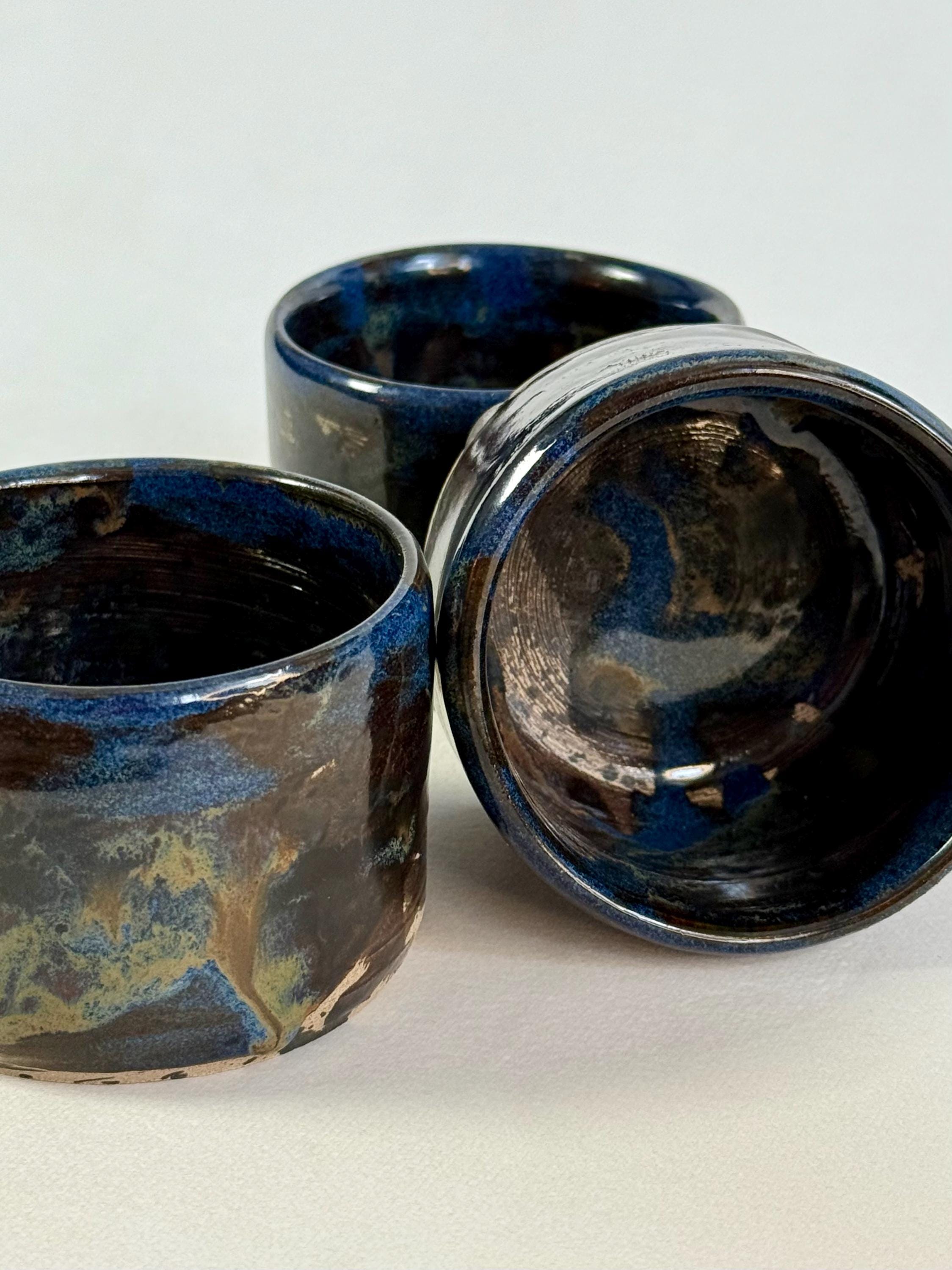 Midnight Blue Handmade Stoneware Cup
