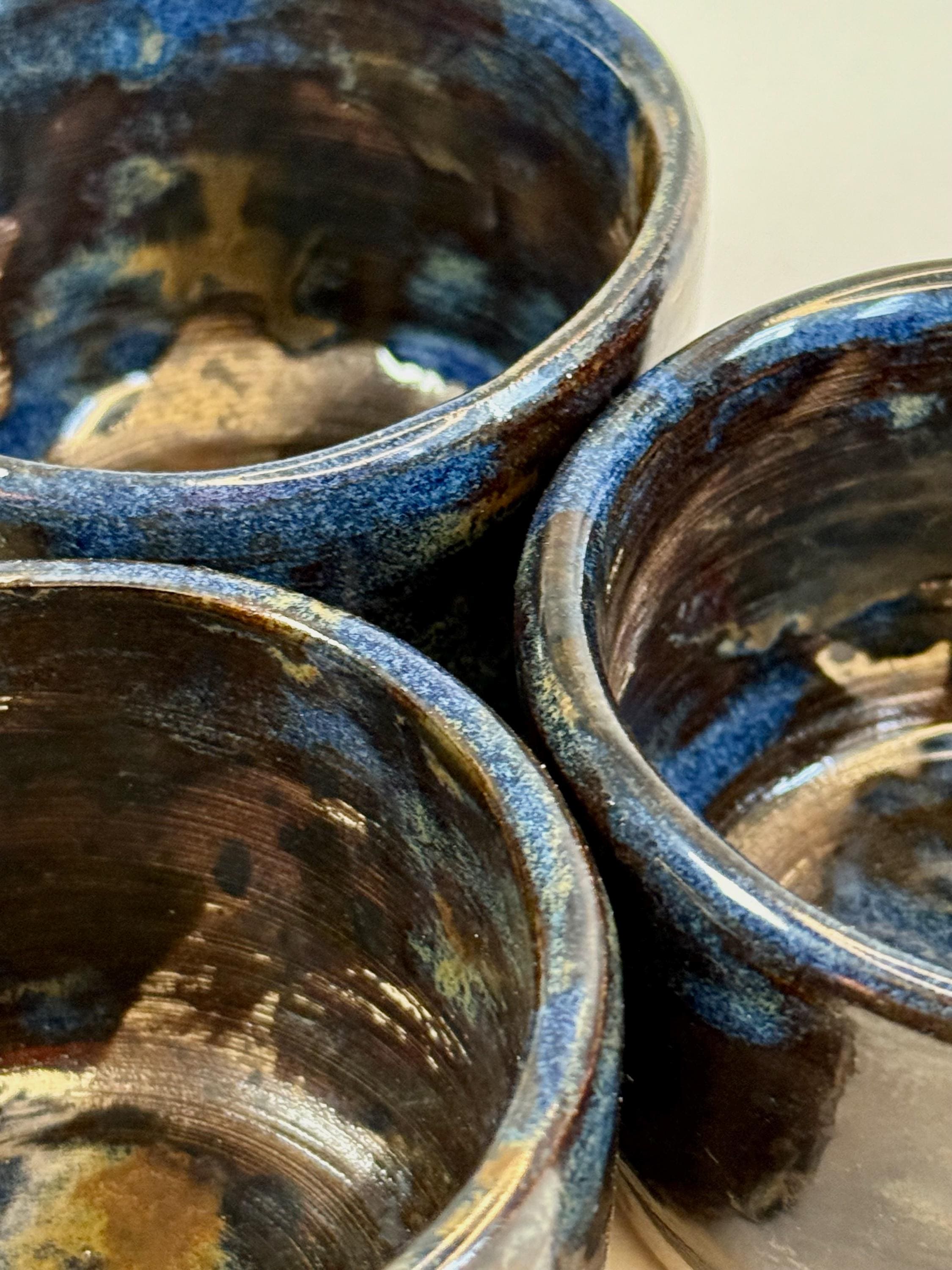 Midnight Blue Handmade Stoneware Cup