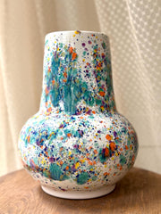 Handmade Colorful Ceramic Vase  – Decorative Handmade Table Centerpiece