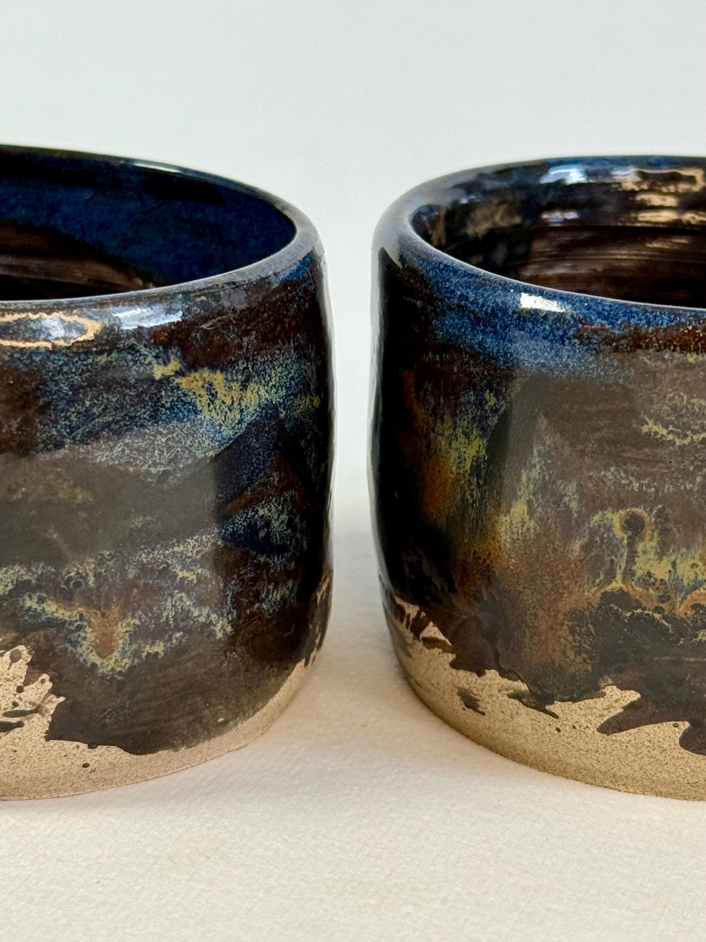 Midnight Blue Handmade Stoneware Cup