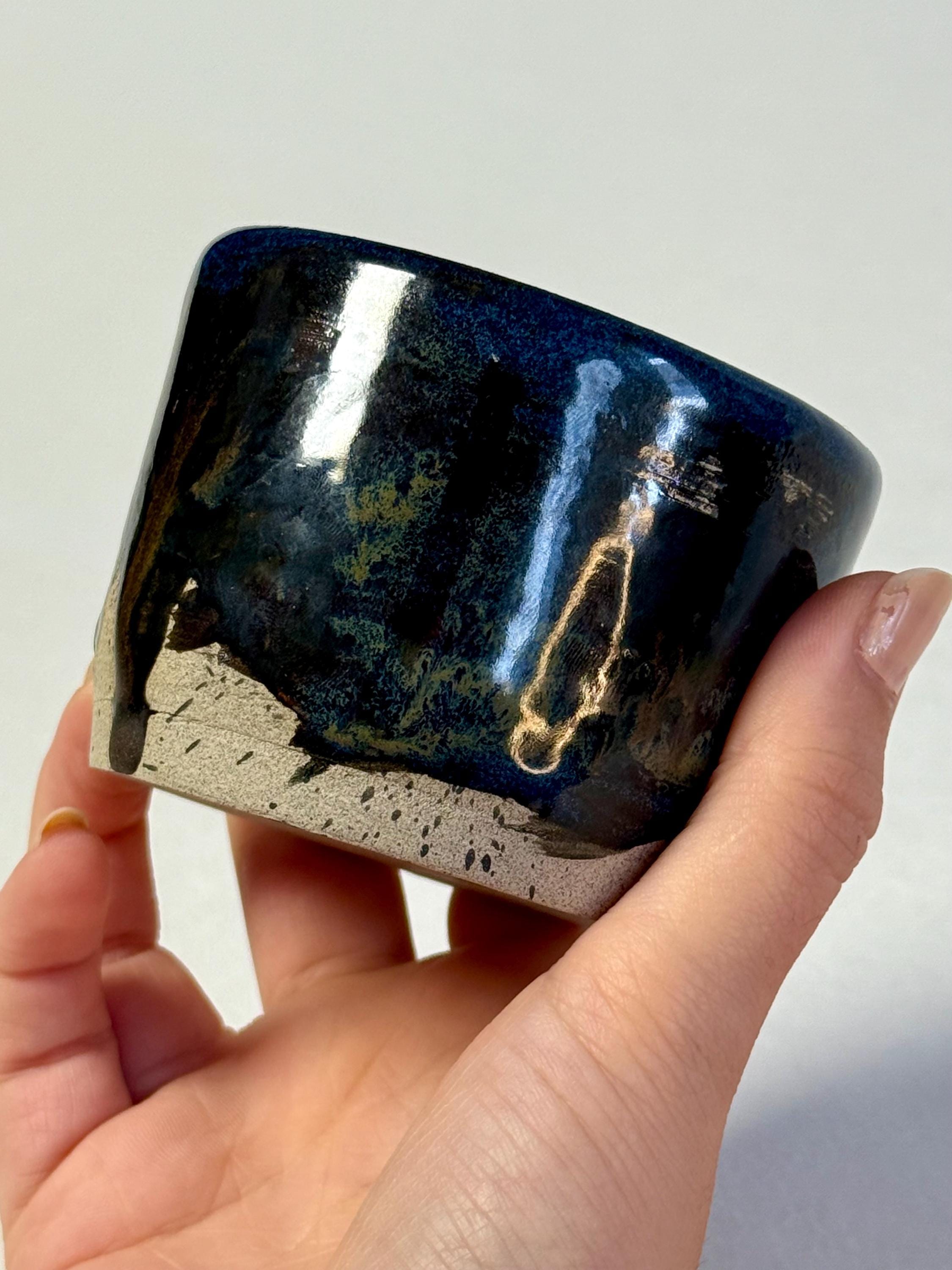 Midnight Blue Handmade Stoneware Cup